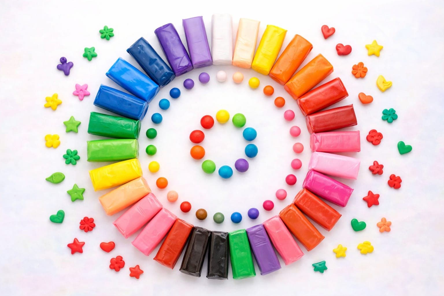 Air Dry Modeling Clay for Kids – 12 Multicolor Soft DIY Craft Clay Bars | Non-Toxic Educational Sculpting Clay | Pack of 12 Colors — thumbnail 4